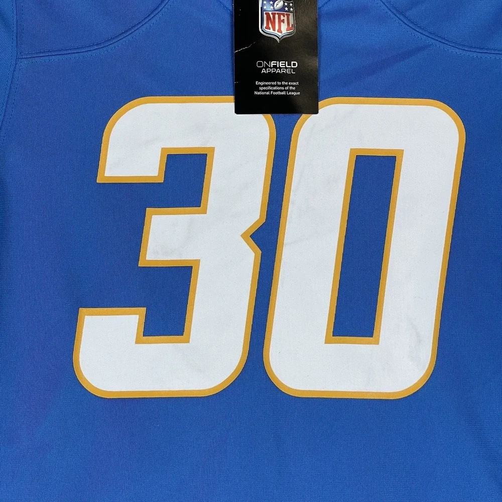 Nike Los Angeles Chargers Austin Ekeler‎ #30 On Field Jersey Youth M 10/12  Blue